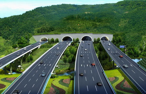 廣東在建高速 全長(zhǎng)約62公里，雙向6車(chē)道，預(yù)計(jì)2022年底通車(chē)
